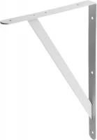 STAYER 400х280х30х4 мм, белый, усиленный уголок-кронштейн (37423-1)