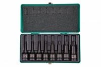 Набор ударных торцевых головок Torx 1/2",  в кейсе, 8 шт. Stels