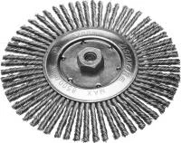 STAYER 200 мм, М14, стальная проволока, 0.5 мм, Щетка дисковая (35192-200)