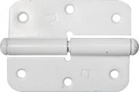 ПН-85 85x41х2.5 мм, правая, цвет белый, карточная петля (37641-85R)