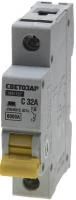 СВЕТОЗАР 1-полюсный,32 A ″C″откл. сп., 6 кА, 230/400В, Автоматический выключатель (SV-49061-32-C)