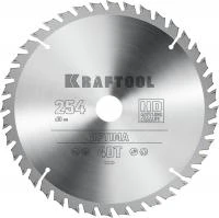 KRAFTOOL Optima 254х30мм 40Т, диск пильный по дереву