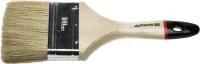 STAYER UNIVERSAL-EURO 100 мм, 4″ светлая натуральная щетина, деревянная ручка, Плоская кисть (0102-100)
