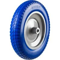 ЗУБР КПУ-1, 3,25″ х 350 мм, для тачки (арт. 39901), стальной диск, раб. давление 1,8-2 атм, полиуретановое колесо, ПРОФЕССИОНАЛ (39912-1)