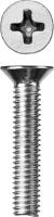 ЗУБР DIN 965, M6 x 35 мм, кл. пр. 4.8, винт с потайной головкой, цинк, 5 кг (303110-06-035)