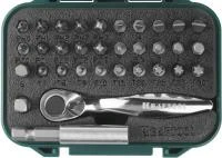 KRAFTOOL Expert 33 шт, Набор бит с мини-трещоткой (26157-H33)
