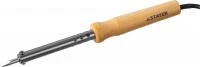 STAYER MAXTerm 80 Вт клин, Электропаяльник с деревянной рукояткой (55310-80)