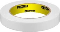 STAYER 19 мм, 5 м белая, на вспененной основе, Двухсторонняя клейкая лента, PROFESSIONAL (12231-19-05)