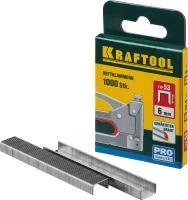 KRAFTOOL узкие тип 53 (A/10/JT21) 23GA 18 мм, 1000 шт, Скобы для степлера (31670-18)