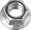 ЗУБР DIN 6923 кл. пр. 6, M5, гайка с фланцем, цинк, 5 кг (303630-05)