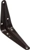 STAYER 100х75 мм, коричневый, уголок-кронштейн (37400-3)