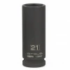 Головка ударная удлиненная шестигранная, 21 мм, 1/2, CrMo Stels