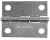 STAYER 50x38х1.25 мм, цвет белый цинк, карточная петля (37611-50-1)