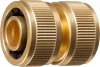 GRINDA Expert BM-34, диаметр 3/4″, из латуни, для шланга, ремонтная муфта, PROLine (8-426143)