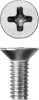 ЗУБР DIN 965, M4 x 10 мм, кл. пр. 4.8, винт с потайной головкой, цинк, 5 кг (303110-04-010)