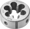 ЗУБР М20x1.5мм, сталь 9ХС, Плашка круглая ручная (4-28022-20-1.5)