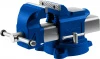 ЗУБР 100 мм, Высокоточные слесарные тиски, Профессионал (32703-100)