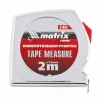 Рулетка Chrom, 2 м x 13 мм, хромированный корпус MTX