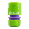 Соединитель пластмассовый, быстросъемный для шланга 1/2, аквастоп Palisad