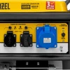 Генератор бензиновый GE 7900, 6.5 кВт, 220 В/50 Гц, 25 л, ручной пуск Denzel
