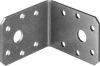 ЗУБР УК-2.5 45х60х60 х 2.5 мм, крепежный уголок, цинк (31012-60)