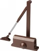 STAYER MAXComfort до 80 кг, коричневый серебро, дверной доводчик (37917-80)