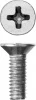 ЗУБР DIN 965, M4 x 12 мм, кл. пр. 4.8, винт с потайной головкой, цинк, 5 кг (303110-04-012)
