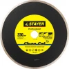 STAYER Clean Cut 230 мм (25.4 мм, 5х2.4 мм), алмазный диск, PROFESSIONAL (3665-230)